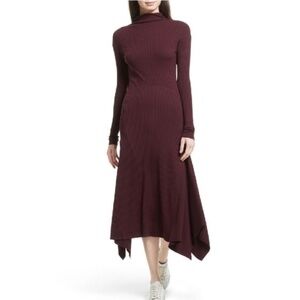 THEORY Ribbed Sweater Dress